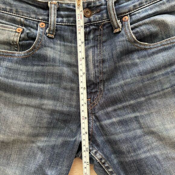 Bonobos Jeans Mens 33/34 Slim Straight Fit Stretch Denim Pants Blue Wash Modern - Picture 9 of 11